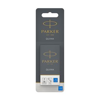 Recarga para canetas parker 1950208 azul 5 unidade(s) - 1