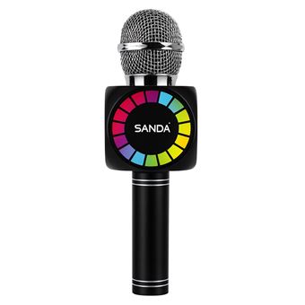 Microfone com Coluna Bluetooth SANDA SD-6570 | Preto - 1