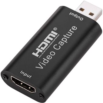 Dispositivo para Captura de Áudio e Vídeo USB | HDMI 4K 3D 1080P - 1