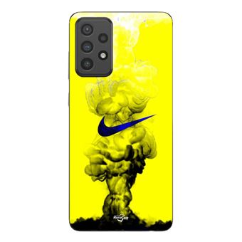 Capa Maniacase para Samsung Galaxy A72 | Nike Bold fonte amarela - 1