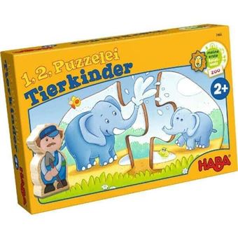10 Puzzles HABA Animais Bebés - 1