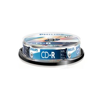 Cd Virgem Philips CD-R CR7D5NB10/00 - 1