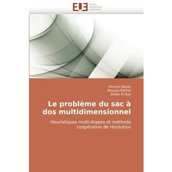 Le Probleme Du Sac a DOS Multidimensionnel - Paperback / softback - 2010 - 1