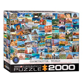 Puzzle EUROGRAPHICS 8220-5480 World Globetrotter | 2000 Peças - 1