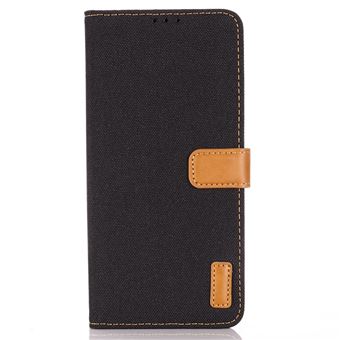 Capa Magunivers para Xiaomi Mi CC9 Pro/Mi Note 10/Mi Note 10 Pro| PU |aleta de pano - Preto