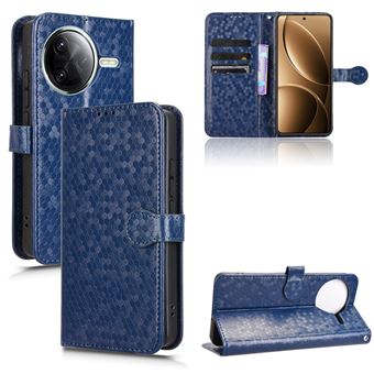 Capa FOXDOCK para Xiaomi POCO F7 Ultra | Fecho Magnético | TPU Macio | Compartimentos para Cartões | Azul - 1