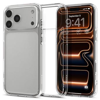 Capa para Telemóvel Spigen iPhone 17 Pro Case Ultra Hybrid | Transparente - 1