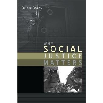 Why Social Justice Matters - Paperback - 2005 - 1