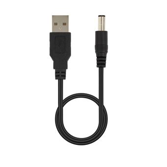 Cabo Conversor USB M para DC 5.5*2.5mm SANDA SD-8061 | Preto - 1