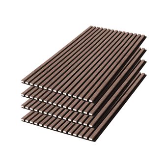 Painéis murais sweeek | acústicos decorativos | Madeira de nogueira - 1