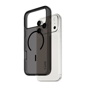 Capa para Telemóvel PanzerGlass CARE™ by PanzerGlass® Smokey Case w. Black MagSafe iPhone 17 Pro Max | Preto - 1