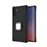Capa Magunivers de TPU Suporte de Anel de Dedo Blindado Preto para Samsung Galaxy Note 10 5G/Note 10_0