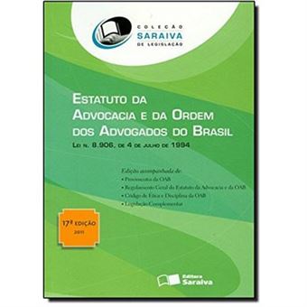 Estatuto Da Advocacia E Da Ordem Dos Advogados Do Brasil - 1