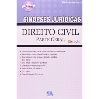 Direito Civil Parte Geral. Coleção Sinopses Jurídicas - 1