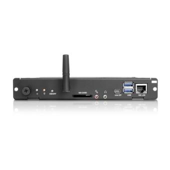 NEC Slot-In PC 100014120 1.58GHz N2807 900g Preto thin client - 1