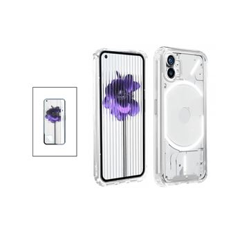 Kit Phonecare Capa SuperProtect Anti-Shock + Pelicula Hydrogel Frente para  Nothing Phone (1) - Transparente - 1