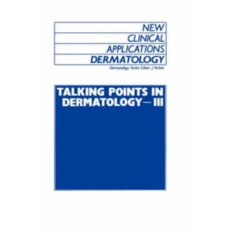 Talking Points in Dermatology - Hardback - 1988 - 1