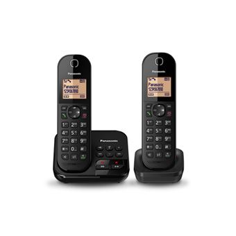 Telefone Panasonic KX-TGC422 | Preto - 1