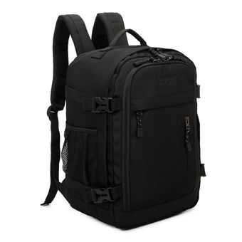 Mochila de Cabine Ryanair RAYKONG | 40x20x25cm | 20L | Preto - 1