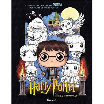 Livro De Colorir Oficial Funko Pop - Harry Potter E A Pedra Filosofal - Rocco - 1