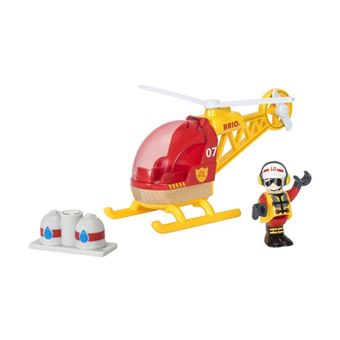 Helicóptero e Bombeiro BRIO 33797 Madeira - 1