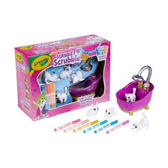 Conjunto de 4 Washimals Crayola Pets | Purple Tub - 1