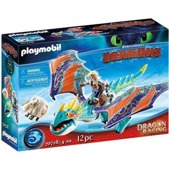 Playmobil 70728 Dragon Racing : Astrid et Tempete - 1
