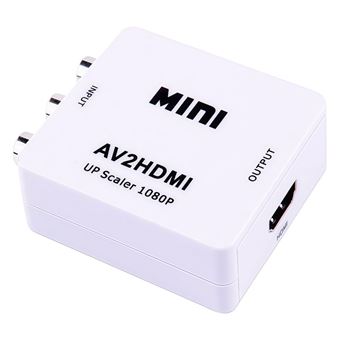 Conversor AV para HDMI V-REEL QT15 | 1080P HD | Branco - 1