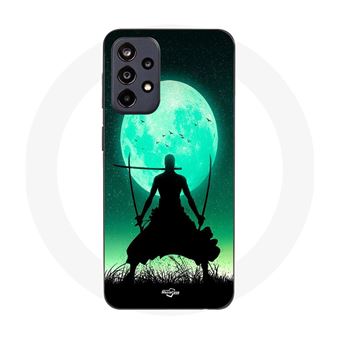 Capa Maniacase para Samsung Galaxy A32 4G Roronoa Zoro Triple Full Moon Sword - 1