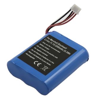 Bateria Avizar para Caixa de Som Marshall Stockwell | 11,1V 3200mAh 35,5Wh Li-ion | Azul - 1