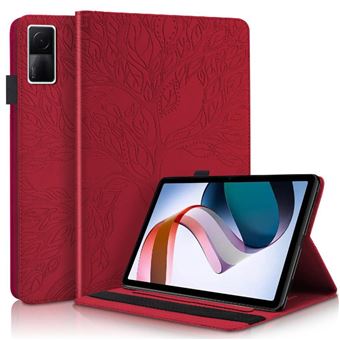 Capa GANGXUN para Xiaomi Redmi Pad 10.6 2022 | Suporte para Caneta Stylus | Proteção em TPU | Vermelho - 1