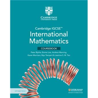 Cambridge Igcse International Mathematics Coursebook With Digital Version 2 Years Access - 1
