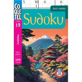 Livro Coquetel Sudoku 19: Níveis Fácil E Médio - 1