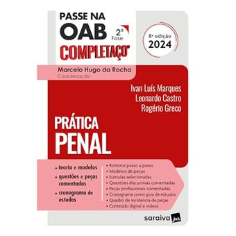 Prática Penal - Passe Na Oab 2O Fase - Completaço - 8O Edição 2024 - 1