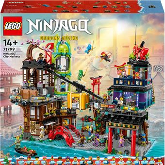 LEGO NINJAGO Mercados da Cidade NINJAGO® 71799 | 6163 Peças - 1