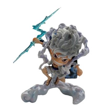 Figura Anime One Peace DUDAO  Nica Luffy 18 WHITE - 1