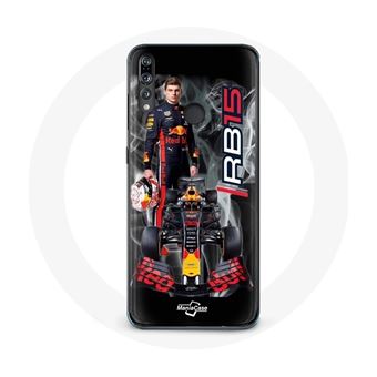 Capa Maniacase para Huawei P30 Lite Fórmula 1 Max Verstappen Piloto  F1 Red Bull 15 - 1
