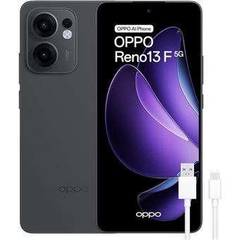Smartphone OPPO Reno13 F 5G | 8GB | 256GB | Ecrã AMOLED de 6,67'' | IA | Cinzento - 1