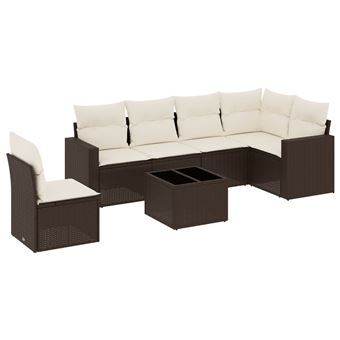 Banco para Exterior VidaXL 3251380 | Creme - 1