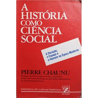 A história como ciência social. - 1