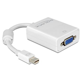 Adaptador de Cabo de Vídeo DeLOCK Adapter mini Displayport / VGA FM | Branco - 1