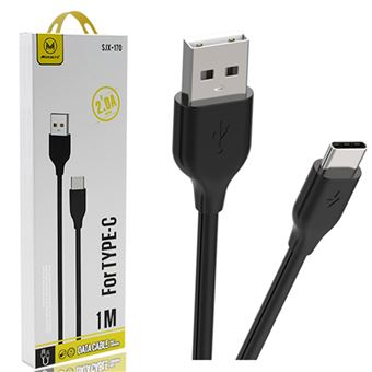 Cabo Mimacro Type-C para USB SJX-170  - Preto - 1