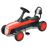 Kart a Pedais vidaXL Vermelho_0