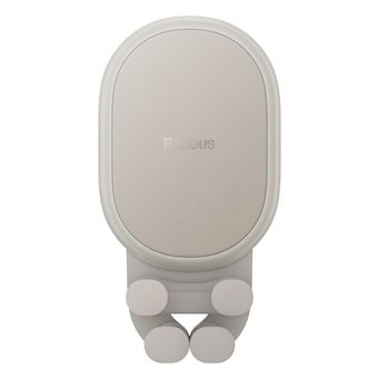 Suporte de Telemóvel para Carro BASEUS SUWX030002 com Carregador sem fios | 15W - Bege - 1