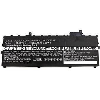 acessório para portáteis MicroBattery MBXLE-BA0145  Bateria Preto - 1