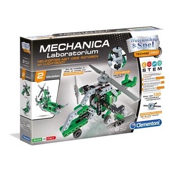 Laboratório de Mecânica Clementoni 66790 Helicóptero