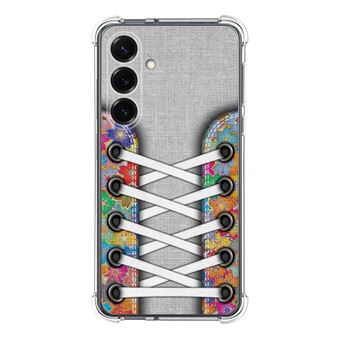 Capa TUMUNDOSMARTPHONE de silicone à prova de choque para Samsung Galaxy S25+ Plus 5G Sneakers Design 04 Desenhos - 1