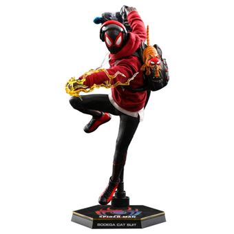 Figura Hot Toys VGM50 | Marvel's Spider-Man : Miles Morales | Miles Morales Bodega Cat Suit - 1