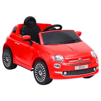 Carro Elétrico de Criança vidaXL | Fiat 500 | Vermelho - 1