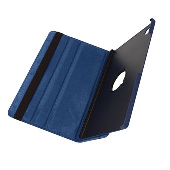 Capa Fólio Avizar Para Samsung Tab A8 10.5 2021 Aba Com Suporte Rotativo 360° Azul - 1